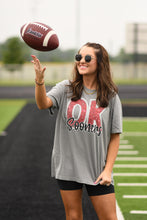 Load image into Gallery viewer, OK Sooners Faux Sparkle Tee