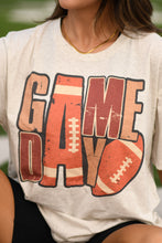 Load image into Gallery viewer, Game Day Football Block Tee