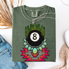 Load image into Gallery viewer, 8 Ball Cactus Graphic Tee