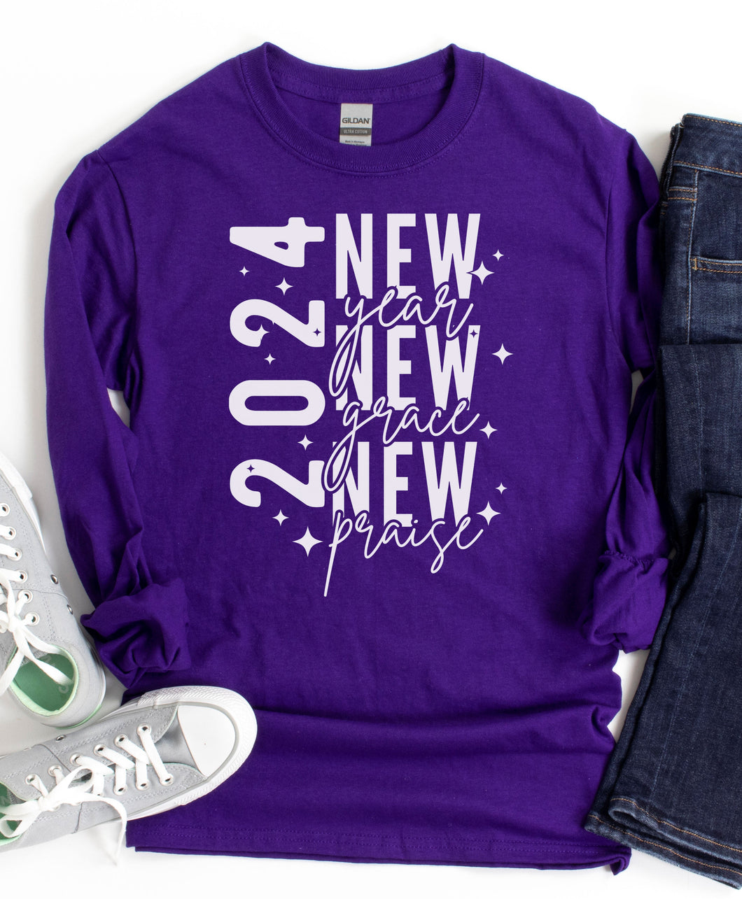 2024 New Year New Grace Graphic Tee