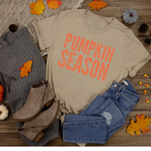 Load image into Gallery viewer, Distressed Pumpkin Season Graphic Tee