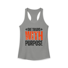 Load image into Gallery viewer, She Trains with Purpose Tank
