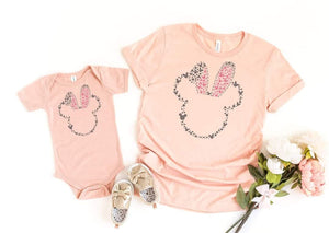 Matching Easter Bunny Graphic Tee