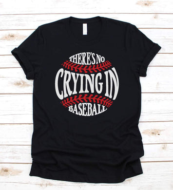 Theres No Crying Graphic Tee