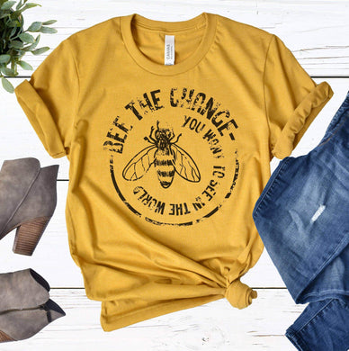 Bee the Change Graphic Tee