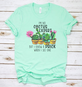 I'm no Cactus Expert Graphic Tee