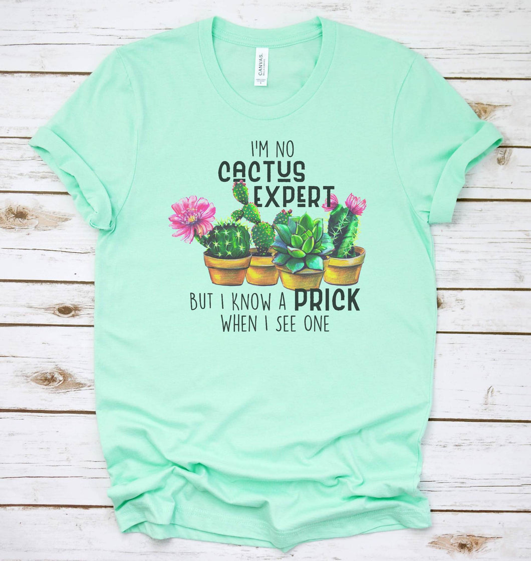 I'm no Cactus Expert Graphic Tee