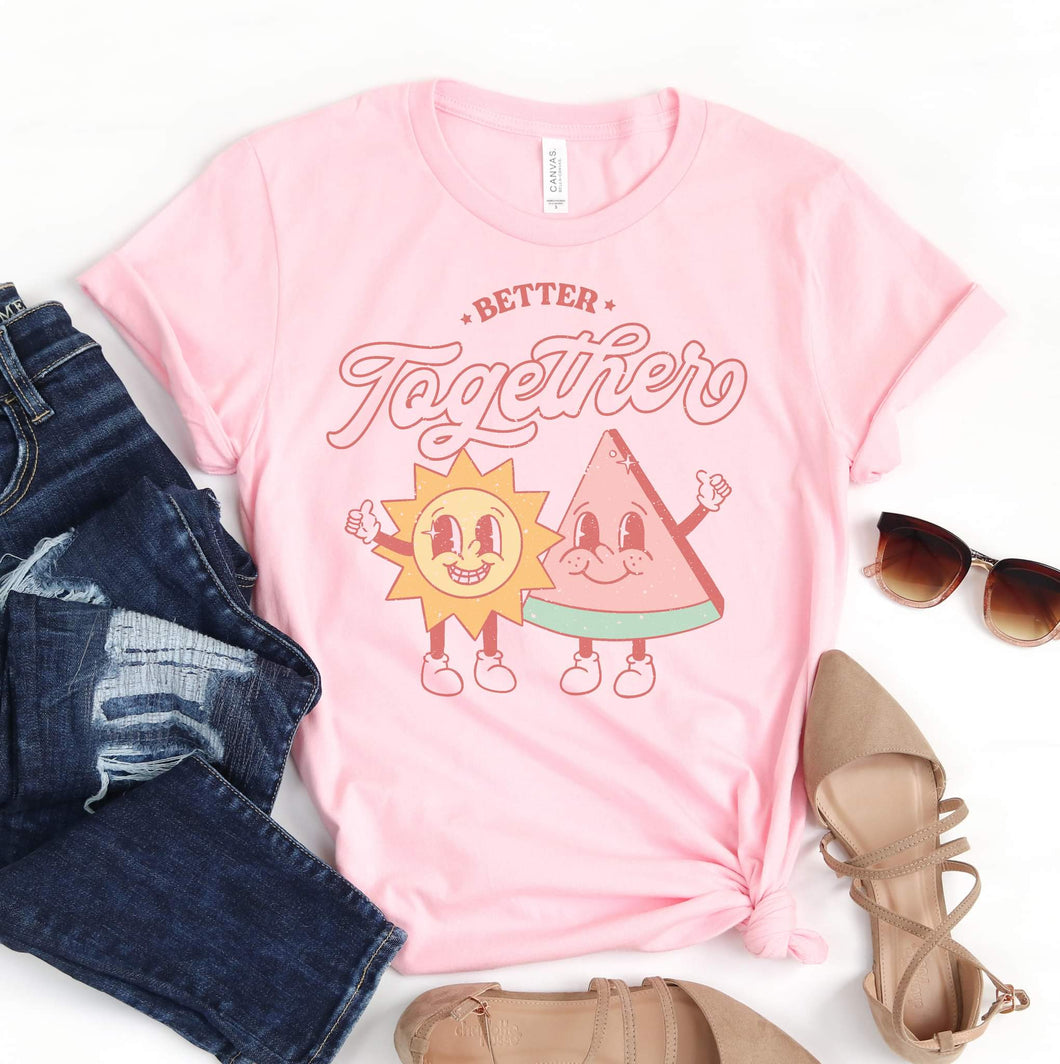 Better Together Sun & Watermelon Graphic Tee