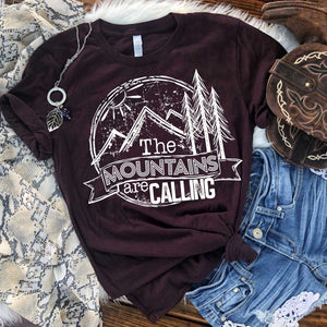 The Mountains are Calling Graphic Tee