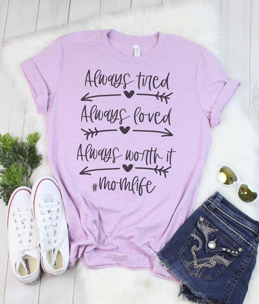 Always Tired Always Loved Graphic Tee