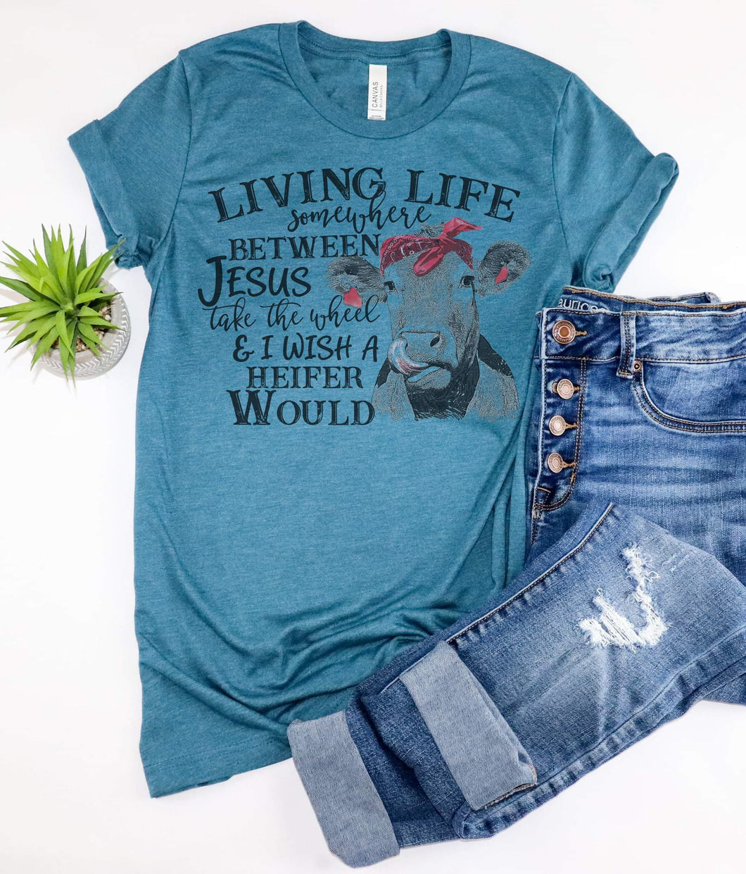 Living Life Somewhere Between Graphic Tee