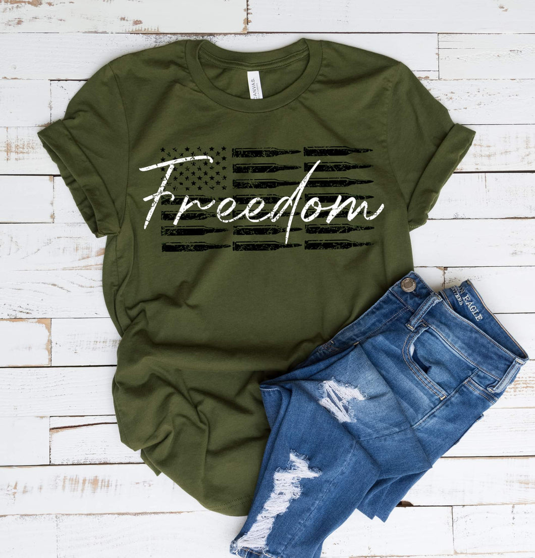 Freedom Bullets Graphic Tee