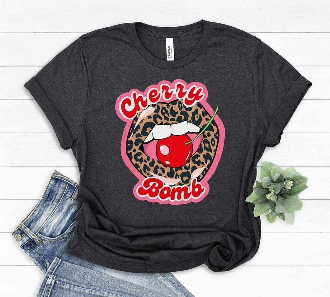 Cherry Bomb Graphic Tee
