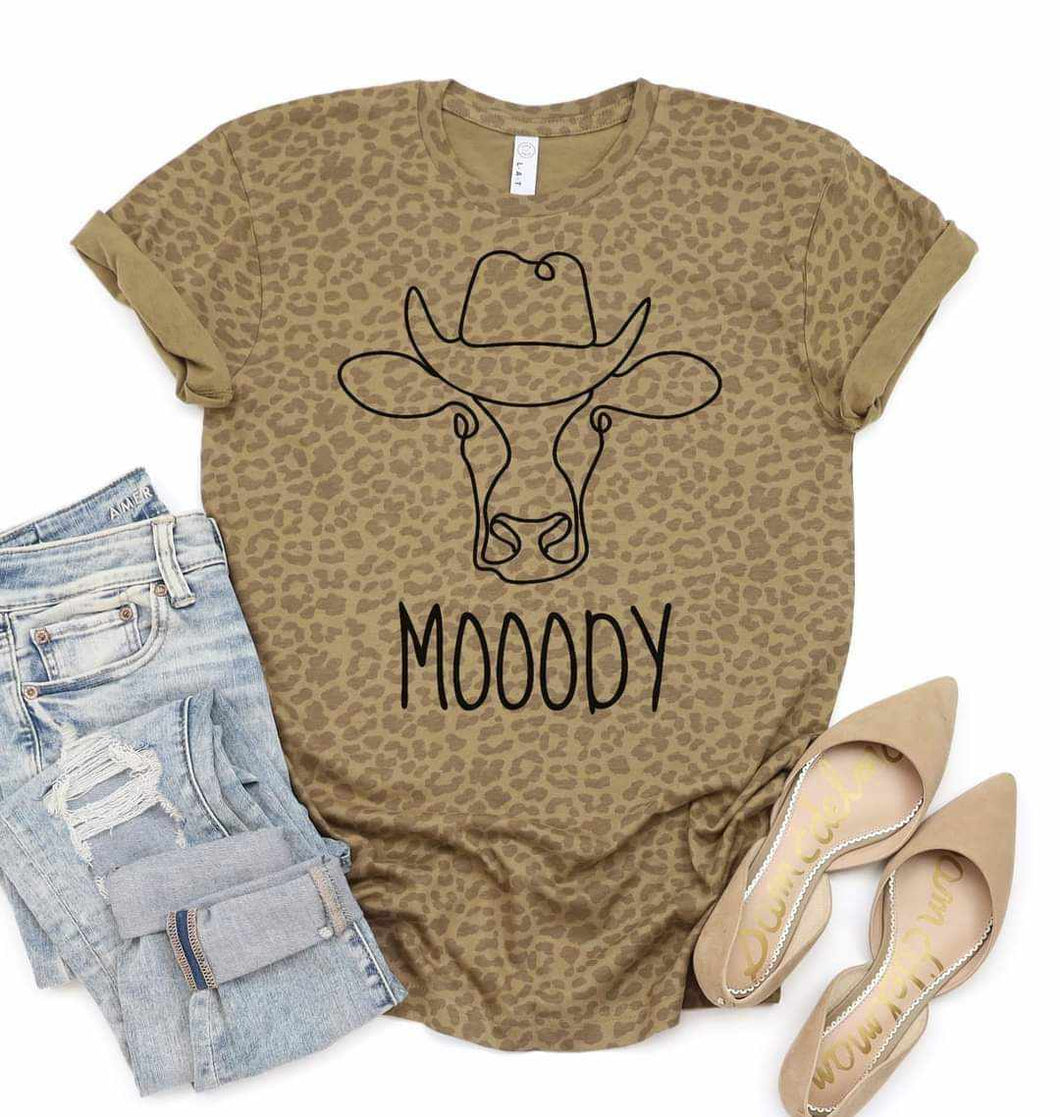 Moody Cow Graphic Tee