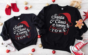 Santa Claus is Coming to Town Graphic Tee