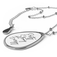 Load image into Gallery viewer, Pretty Strong Energy Necklace | Motivational Affirmation Jewelry | Inspirational Quote Pendant | Gift for Women