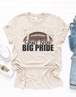 Small Town Pride Football Graphic Tee