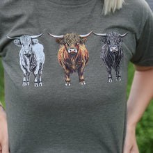 Load image into Gallery viewer, Tres Longhorns Graphic Tee
