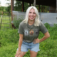 Load image into Gallery viewer, Tres Longhorns Graphic Tee