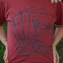 Load image into Gallery viewer, Aces and Cowboy Boots Graphic Tee