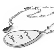 Load image into Gallery viewer, Dream Do Repeat Necklace | Motivational Affirmation Jewelry | Inspirational Quote Pendant | Gift for Women