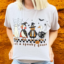 Load image into Gallery viewer, Just A Spooky Goose Soft Graphic Tee