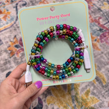 Load image into Gallery viewer, Beaded Phone Chargers USB/USB-C/Lightning