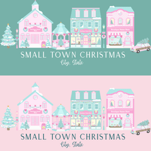 Load image into Gallery viewer, Small Town Christmas Custom Graphic Tee