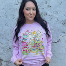 Load image into Gallery viewer, Snowman Tree Graphic Crewneck
