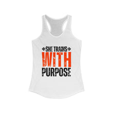 Load image into Gallery viewer, She Trains with Purpose Tank