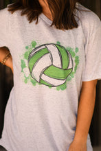 Load image into Gallery viewer, Green Volleyball Splatter Tee