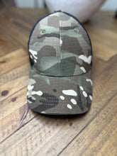 Load image into Gallery viewer, Green &amp; Black Camo Hat III