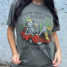 Load image into Gallery viewer, Stay In Your Lane Graphic Tee