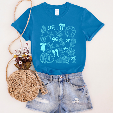 Beach Day Essentials Graphic Tee