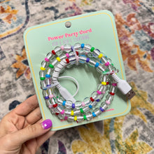 Load image into Gallery viewer, Beaded Phone Chargers USB/USB-C/Lightning