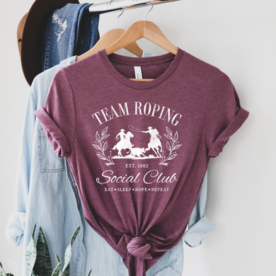 Team Roping Social Club Graphic Tee