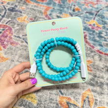 Load image into Gallery viewer, Beaded Phone Chargers USB/USB-C/Lightning