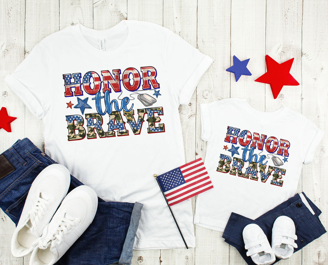 Honor The Brave Graphic Tee
