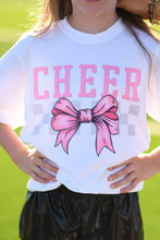 Load image into Gallery viewer, Cheer Bow Tee