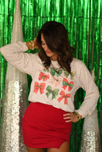 Load image into Gallery viewer, Christmas Bows Long Sleeve /Tee