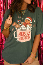 Load image into Gallery viewer, Merry &amp; Bright Gingerbread Mug Tee