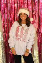 Load image into Gallery viewer, Merry And Bright Disco Snowman Tee/Sweatshirt