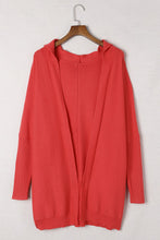 Load image into Gallery viewer, River Trimmed Batwing Sleeve Hooded Cardigan