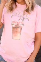 Load image into Gallery viewer, Iced Coffee Girly Tee