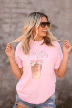 Load image into Gallery viewer, Iced Coffee Girly Tee