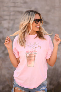 Iced Coffee Girly Tee