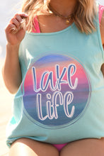 Load image into Gallery viewer, Lake Life Ombré Tank/Tee