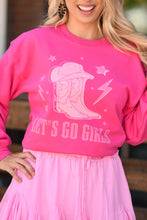 Load image into Gallery viewer, Let’s Go Girls Boots Sweatshirt