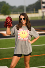 Load image into Gallery viewer, Kansas City Chiefs Football Smiley Tee