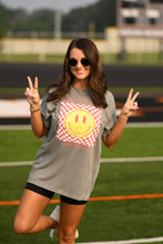 Load image into Gallery viewer, Kansas City Chiefs Football Smiley Tee